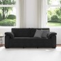 Sofá de 3 plazas terciopelo negro 178 cm von , Sofas - Ref: Foro24-4105282, Preis: 307,52 €, Rabatt: %