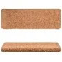 Alfombrillas de escalera 10 unidades marrón 56x17x3 cm de vidaXL, Alfombrillas para escalones - Ref: Foro24-149823, Precio: 6...