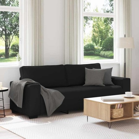 Sofá 3 plazas Tela Negro 180 cm von , Sofas - Ref: Foro24-4105178, Preis: 265,38 €, Rabatt: %