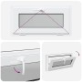 Ventana de sótano "RISOR" 80x40 cm oscilobatiente 3 cristales by , Windows - Ref: Foro24-4108464, Price: 126,20 €, Discount: %