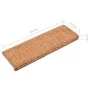Alfombrillas de escalera 10 unidades marrón 56x17x3 cm de vidaXL, Alfombrillas para escalones - Ref: Foro24-149823, Precio: 6...