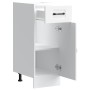 Mueble bajo de cocina Kalmar madera de ingeniería blanca von , Küchenschränke - Ref: Foro24-853457, Preis: 68,35 €, Rabatt: %