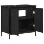 Mueble de baño con lavabo negro 60x34,5x60 cm by , bathroom vanities - Ref: Foro24-861892, Price: 64,05 €, Discount: %