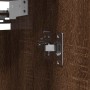 Mueble de baño de pared con espejo roble marrón 60x21x60 cm by , bathroom vanities - Ref: Foro24-861901, Price: 68,53 €, Disc...