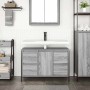 Mueble de lavabo con cajones gris Sonoma 90x34,5x60 cm de , Tocadores de baño - Ref: Foro24-861890, Precio: 100,45 €, Descuen...