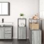 Mueble de baño con estantes gris Sonoma 36x35x95 cm von , Badezimmerwaschtische - Ref: Foro24-861915, Preis: 51,88 €, Rabatt: %