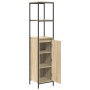 Mueble de baño con estantes roble Sonoma 36x35x165 cm von , Badezimmerwaschtische - Ref: Foro24-861908, Preis: 72,85 €, Rabat...