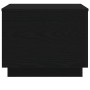 Mesa de centro con luces LED roble negro 50x50x40 cm von , Couchtisch - Ref: Foro24-862259, Preis: 71,23 €, Rabatt: %
