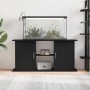 Soporte para acuario de madera de roble negro 121x41x58 cm von , Aquarium unterstützt - Ref: Foro24-862154, Preis: 112,43 €, ...