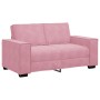 Juego de sofás con cojines 3 piezas terciopelo rosa by , Sofas - Ref: Foro24-3324621, Price: 678,51 €, Discount: %