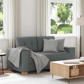 Sofá Loveseat gris oscuro 120 cm de tela by , Sofas - Ref: Foro24-4105069, Price: 217,07 €, Discount: %