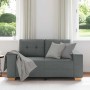 Sofá Loveseat gris oscuro 120 cm de tela by , Sofas - Ref: Foro24-4105069, Price: 217,07 €, Discount: %