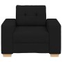 Sillón de tela negro 60 cm by , Sofas - Ref: Foro24-4105060, Price: 161,51 €, Discount: %