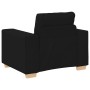 Sillón de tela negro 60 cm by , Sofas - Ref: Foro24-4105060, Price: 161,51 €, Discount: %