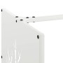 Leñero blanco 40x40x40 cm Acero laminado en frío von , Brennholztaschen und -halter - Ref: Foro24-864244, Preis: 48,94 €, Rab...