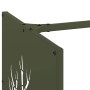 Leñero verde oliva 40x40x40 cm Acero laminado en frío von , Brennholztaschen und -halter - Ref: Foro24-864246, Preis: 48,98 €...