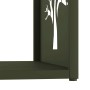 Leñero verde oliva 40x40x40 cm Acero laminado en frío von , Brennholztaschen und -halter - Ref: Foro24-864246, Preis: 48,98 €...