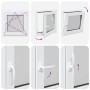 Ventana de sótano "RISOR" 60x60 cm oscilobatiente DIN derecha by , Windows - Ref: Foro24-4108343, Price: 111,13 €, Discount: %
