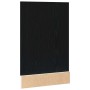 Panel para lavavajillas roble negro 45x1,5x67 cm von , Küchenschränke - Ref: Foro24-863150, Preis: 24,16 €, Rabatt: %