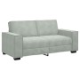 Sofá de 2 plazas de terciopelo gris claro 140 cm by , Sofas - Ref: Foro24-4105020, Price: 205,06 €, Discount: %