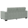 Sofá de 2 plazas de terciopelo gris claro 140 cm by , Sofas - Ref: Foro24-4105020, Price: 205,06 €, Discount: %
