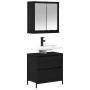Juego de muebles de baño 2 pzas roble negro Madera ingeniería von , Badezimmermöbel - Ref: Foro24-3328364, Preis: 135,54 €, R...