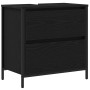 Juego de muebles de baño 2 pzas roble negro Madera ingeniería von , Badezimmermöbel - Ref: Foro24-3328364, Preis: 135,54 €, R...