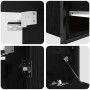 Juego de muebles de baño 2 pzas roble negro Madera ingeniería von , Badezimmermöbel - Ref: Foro24-3328364, Preis: 135,54 €, R...