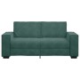 Sofá de 2 plazas de terciopelo verde oscuro 140 cm von , Sofas - Ref: Foro24-4105022, Preis: 217,85 €, Rabatt: %