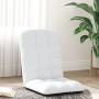 Silla de suelo plegable de tela blanca 71x51x62 cm de , Sillas de suelo - Ref: Foro24-4019743, Precio: 64,03 €, Descuento: %
