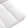 Silla de suelo plegable de tela blanca 71x51x62 cm de , Sillas de suelo - Ref: Foro24-4019743, Precio: 64,03 €, Descuento: %