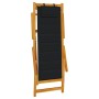 Silla de playa plegable con reposabrazos negra by , Garden chairs - Ref: Foro24-4108066, Price: 87,59 €, Discount: %