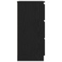 Aparador roble negro 60x35x76 cm Madera de ingeniería de , Aparadores - Ref: Foro24-862493, Precio: 94,31 €, Descuento: %