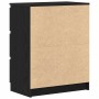 Aparador roble negro 60x35x76 cm Madera de ingeniería de , Aparadores - Ref: Foro24-862493, Precio: 94,31 €, Descuento: %