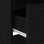 Aparador roble negro 60x35x76 cm Madera de ingeniería de , Aparadores - Ref: Foro24-862493, Precio: 94,31 €, Descuento: %