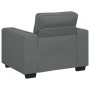 Juego de sofás con cojines 2 piezas tela gris oscuro by , Sofas - Ref: Foro24-3324732, Price: 455,88 €, Discount: %