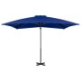 Freischwingender Sonnenschirm mit Aluminiummast hellblau 250x250cm von vidaXL, Sonnenschirme - Ref: Foro24-46987, Preis: 96,5...