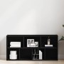 Estantería de madera de ingeniería roble negro 50x25x104 cm von , Bücherregale und Regale - Ref: Foro24-862470, Preis: 65,49 ...