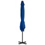Freischwingender Sonnenschirm mit Aluminiummast hellblau 250x250cm von vidaXL, Sonnenschirme - Ref: Foro24-46987, Preis: 96,5...
