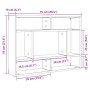 Estante de pared de madera vieja 75x16x55 cm Madera ingeniería von , Regale und Regale - Ref: Foro24-862045, Preis: 41,65 €, ...