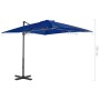 Freischwingender Sonnenschirm mit Aluminiummast hellblau 250x250cm von vidaXL, Sonnenschirme - Ref: Foro24-46987, Preis: 96,5...