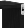 Estante de pared roble negro 75x16x55 cm madera de ingeniería von , Regale und Regale - Ref: Foro24-862047, Preis: 41,75 €, R...