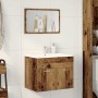 Juego de muebles de baño 2 piezas madera ingeniería envejecida von , Badezimmermöbel - Ref: Foro24-862039, Preis: 64,59 €, Ra...