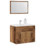 Juego de muebles de baño 2 piezas madera ingeniería envejecida von , Badezimmermöbel - Ref: Foro24-862039, Preis: 64,59 €, Ra...