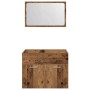 Juego de muebles de baño 2 piezas madera ingeniería envejecida von , Badezimmermöbel - Ref: Foro24-862039, Preis: 64,59 €, Ra...