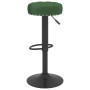 Taburetes de cocina 2 unidades terciopelo verde oscuro de , Taburetes de cocina - Ref: Foro24-332998, Precio: 104,02 €, Descu...