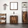 Set de muebles baño 2 pzas madera contrachapada roble ahumado von , Badezimmermöbel - Ref: Foro24-3328391, Preis: 115,77 €, R...