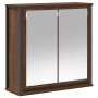 Set de muebles baño 2 pzas madera contrachapada marrón roble von , Badezimmermöbel - Ref: Foro24-3328393, Preis: 122,19 €, Ra...