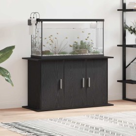 Soporte para acuario de madera de roble negro 101x41x58 cm von , Aquarium unterstützt - Ref: Foro24-862156, Preis: 110,51 €, ...