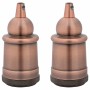 Portalámparas 2 uds bronce rojo E27 von , Beleuchtungszubehör - Ref: Foro24-4106539, Preis: 21,20 €, Rabatt: %